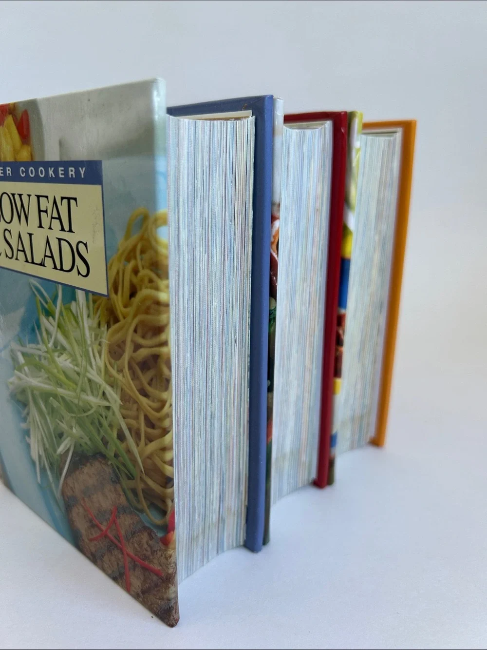 3 Set Mini Pasta Italian Salad Cookbook Recipe Book Set of 3